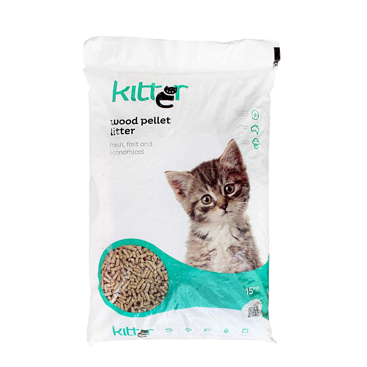 Kitter Wood Pellet Cat Litter