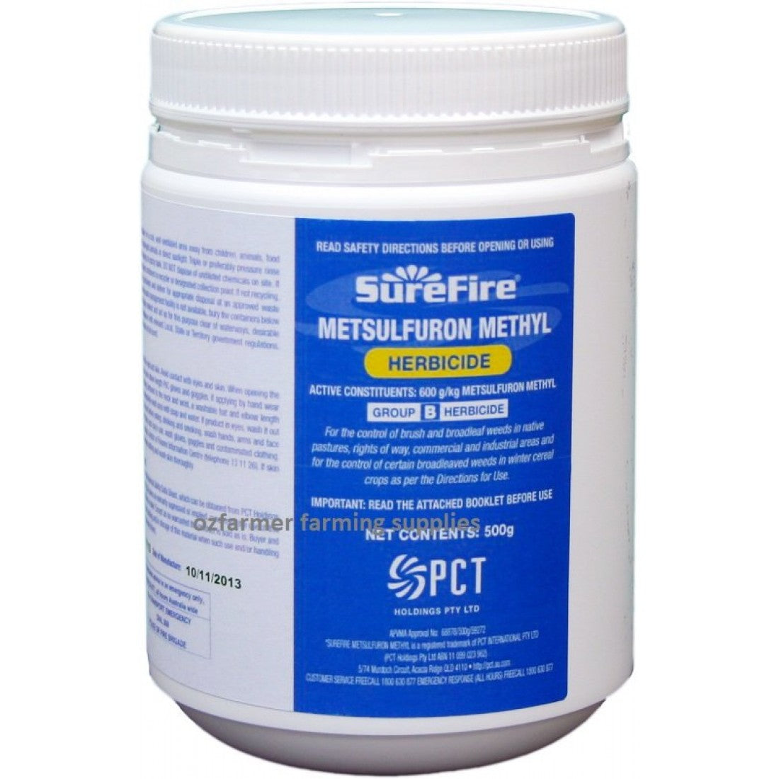 Surefire Metsulfuron Methyl Herbicide - 600g/kg Metsulfuron Methyl