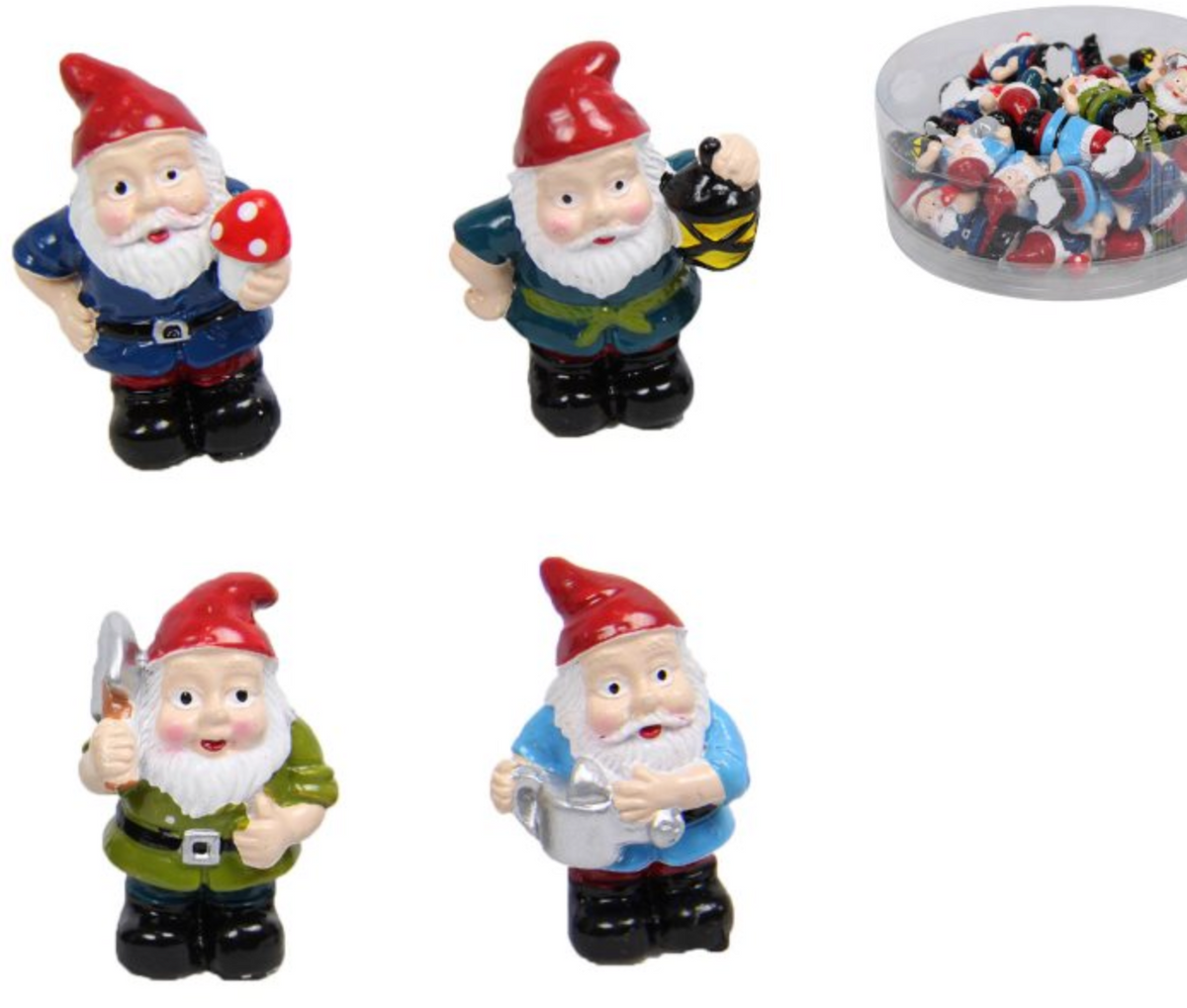 Miniature Craft Gnome 4 Asstd