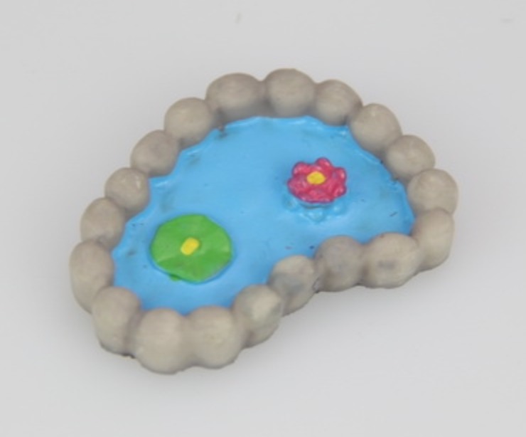 Miniature Fairy Garden Waterfall/Pond 3 Asstd