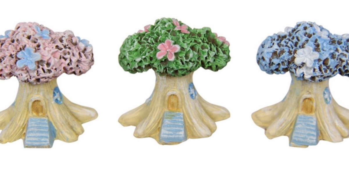 Miniature Fairy Tree House 3 Asstd