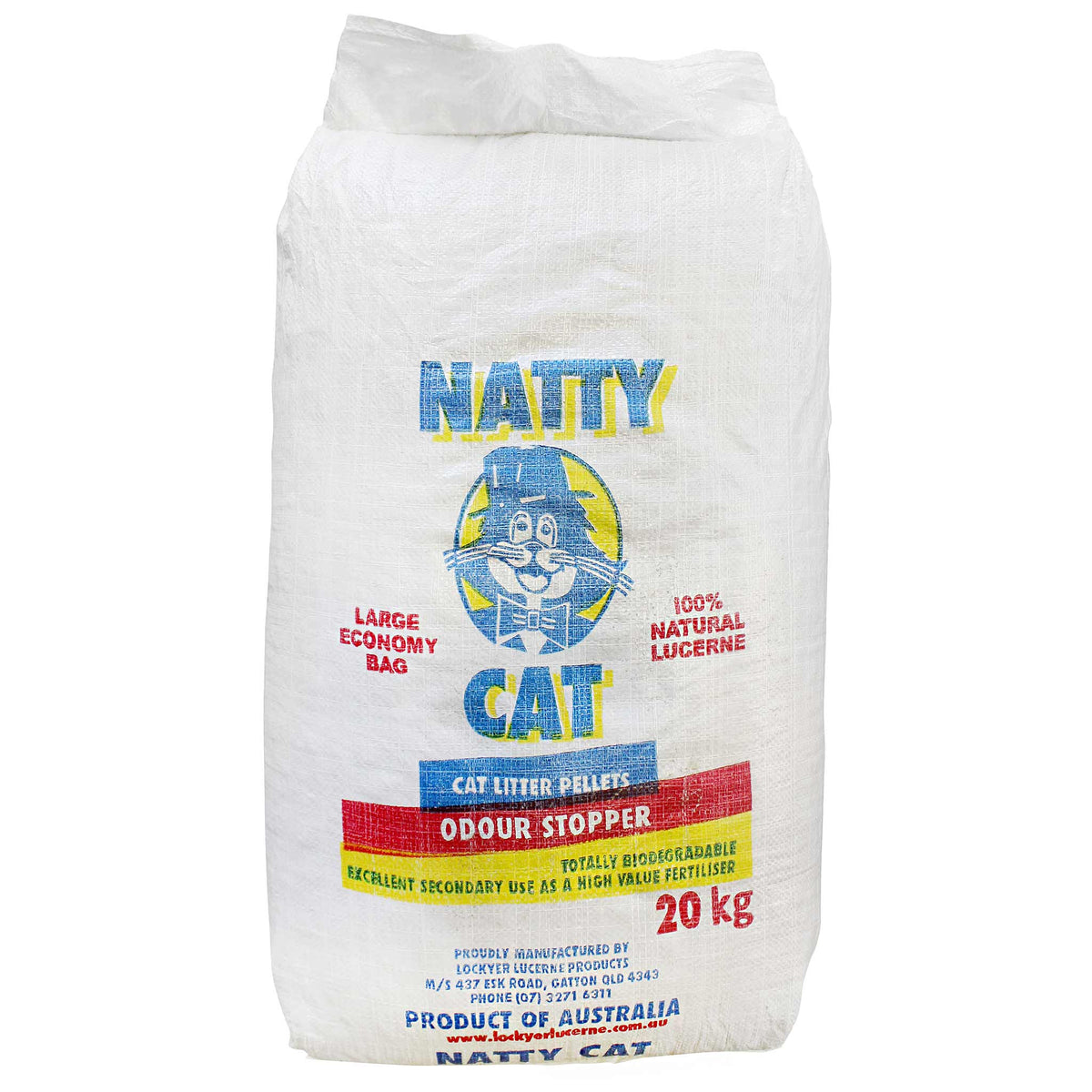 Natty Cat Lucerne Cat Litter Pellets