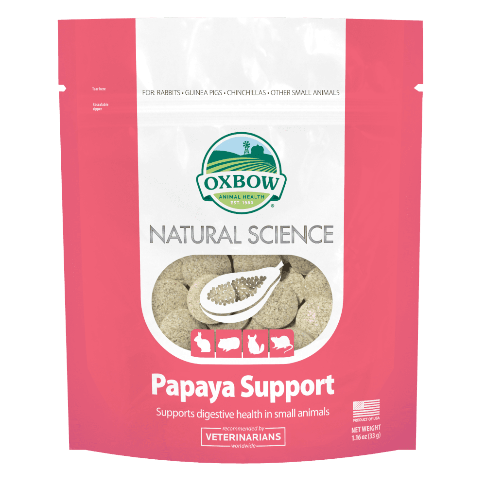 Oxbow Natural Science Papaya Support Supplement 33g