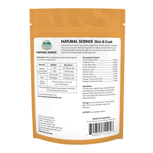 Oxbow Natural Science Skin and Coat Supplement 120g