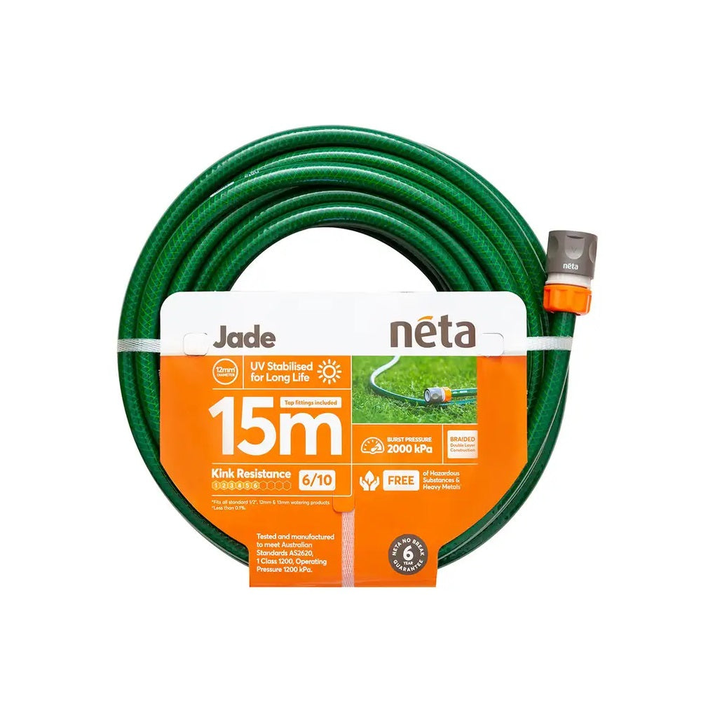 Neta Garden Hose Jade 12mm Fitted