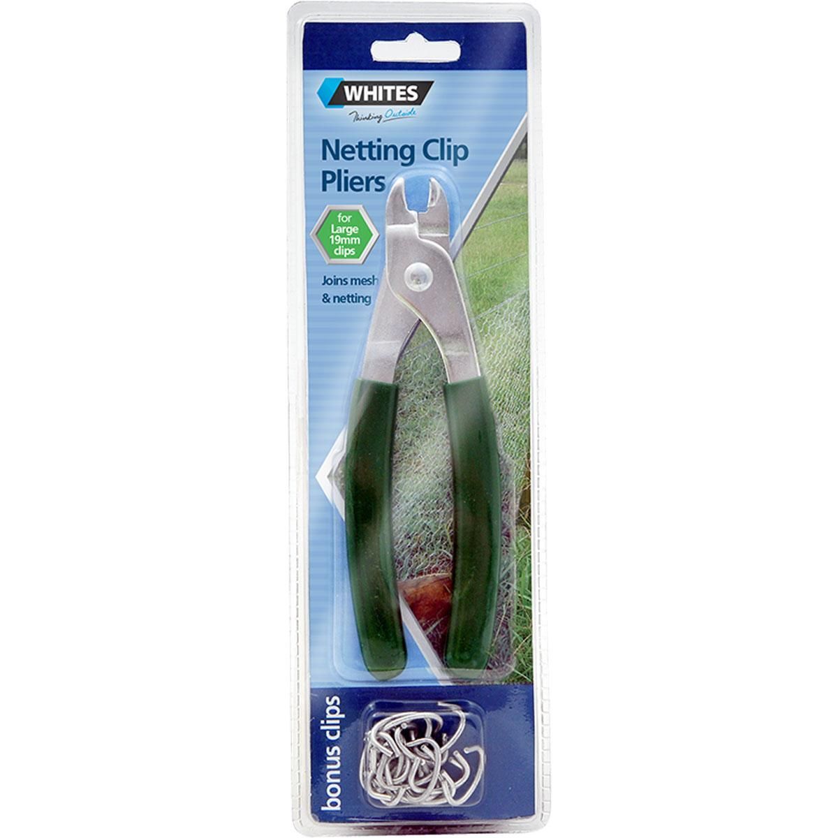 Jack Netting Clip Pliers Green Handle