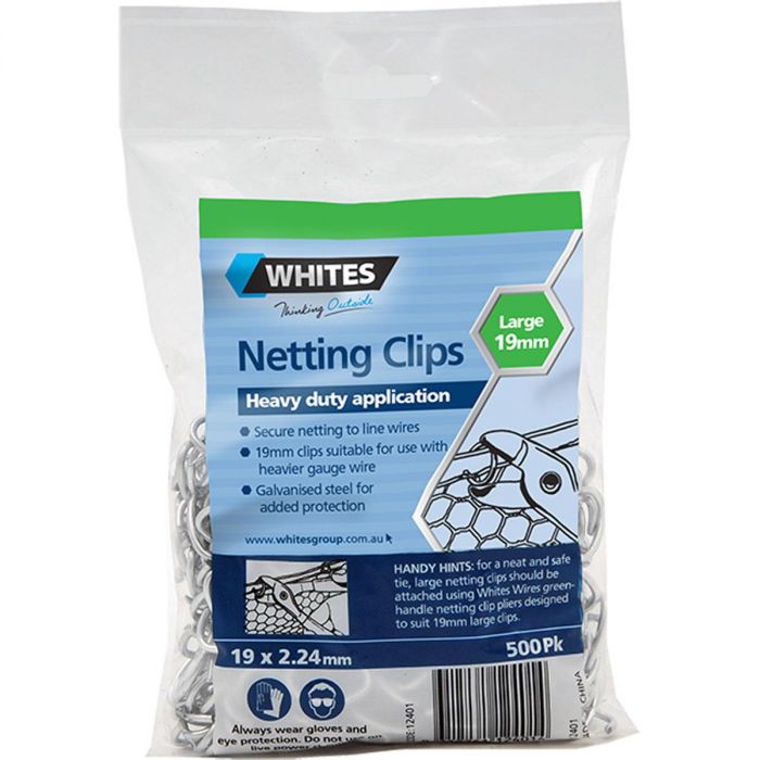 Jack Netting Clips - 500 Pack