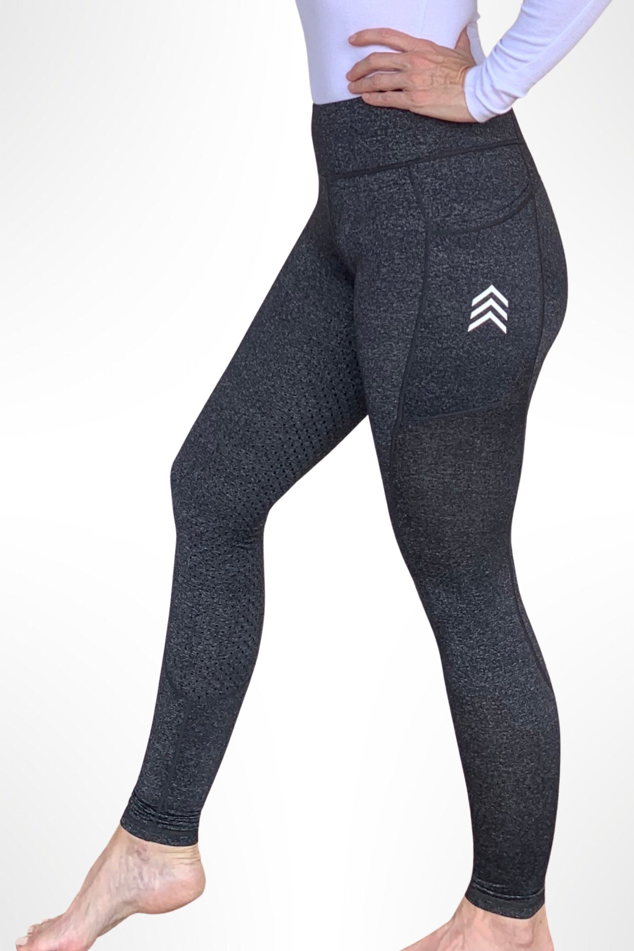 NOMAD ATHLETIC RIDING TIGHTS - MARLE GREY