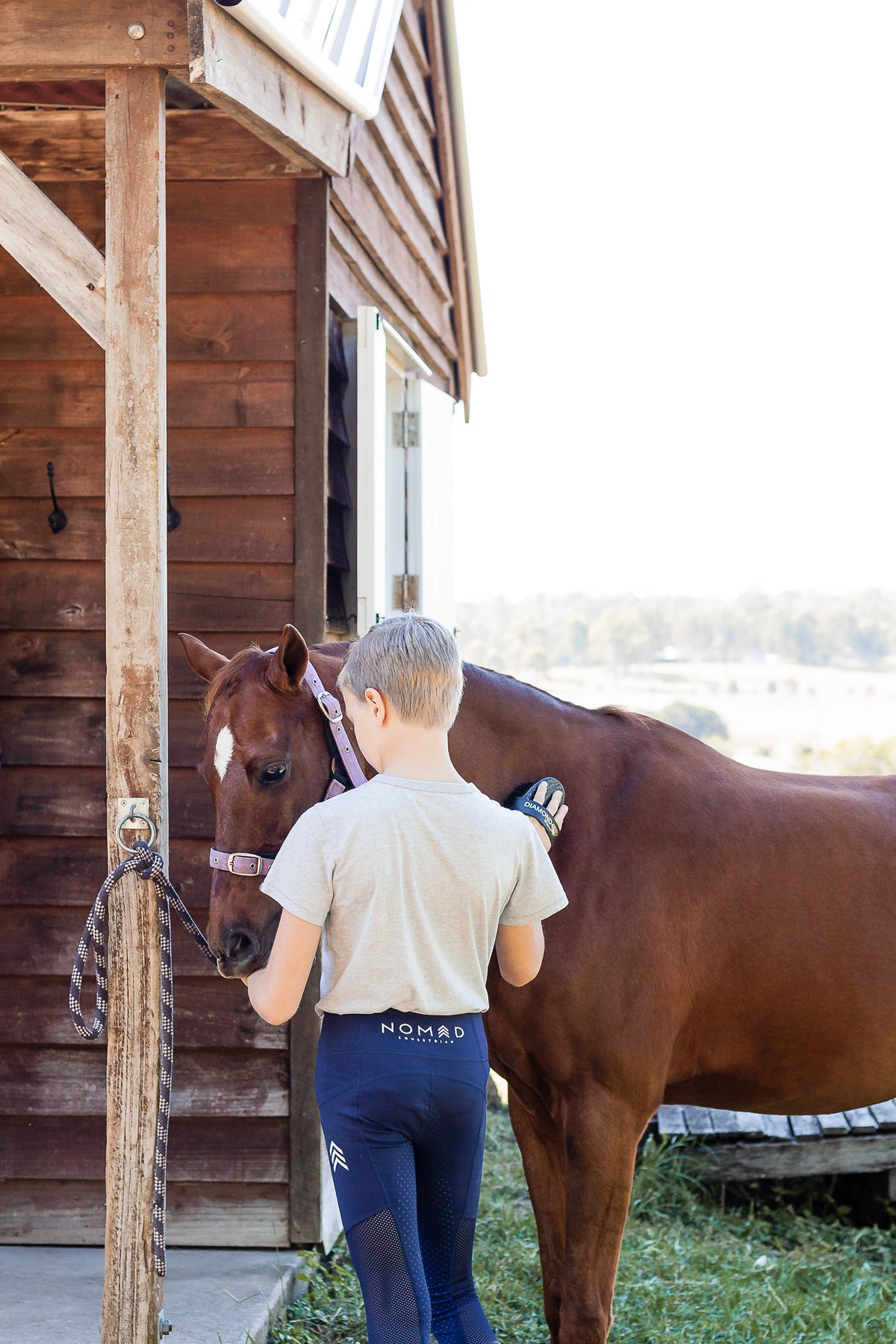 Nomad Summer Riding Tights Kids