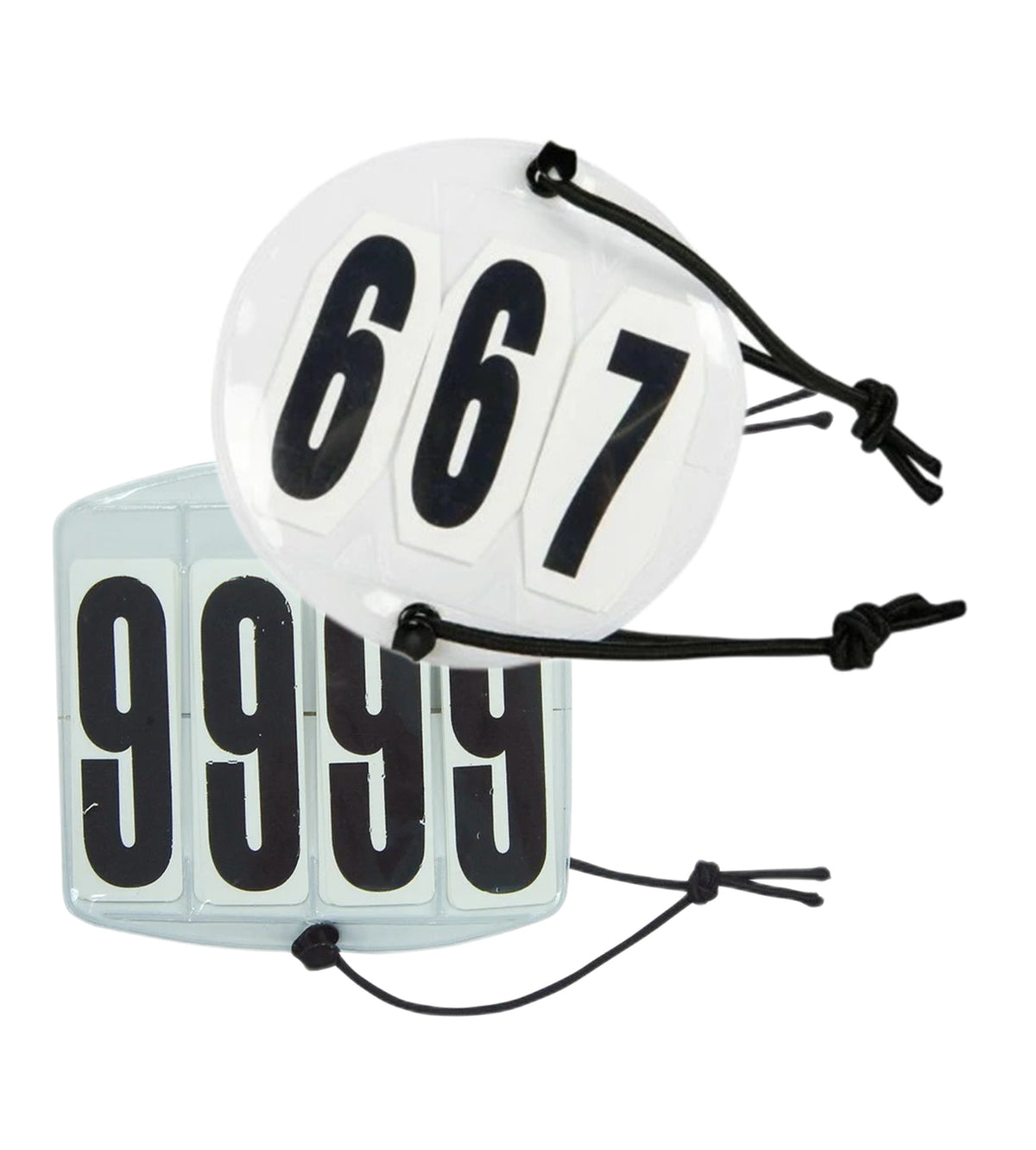 Number Holder with Elastic