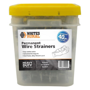 Whites Rural Permanent Ratchet Wire Strainer