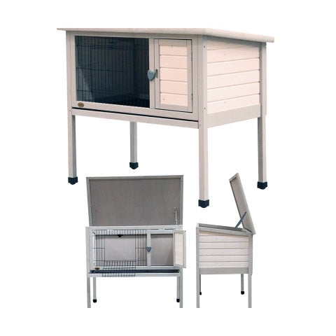 Pet One Small Animal Hutch N Run Timber