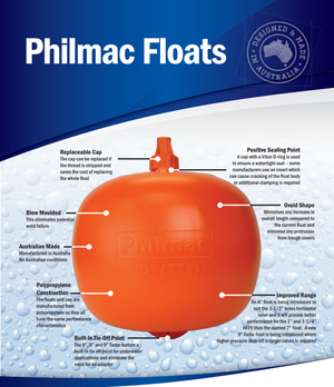 Philmac Plastic Float Hot Water