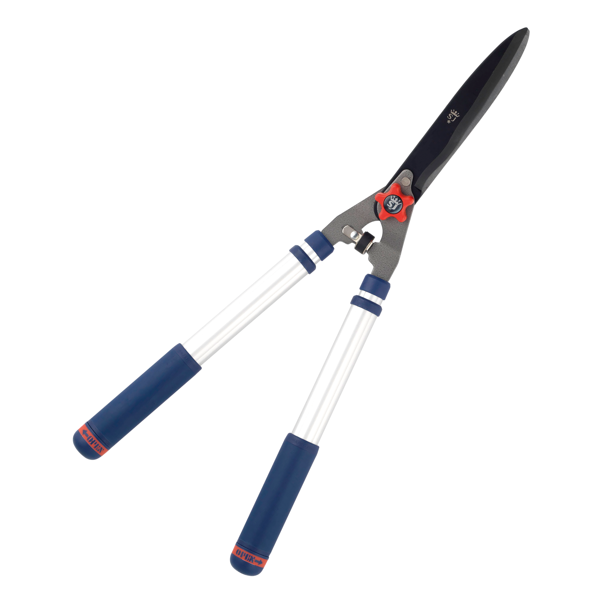 Spear and Jackson Hedge Shears with Telescopic Aluminium Handle - 230mm blade