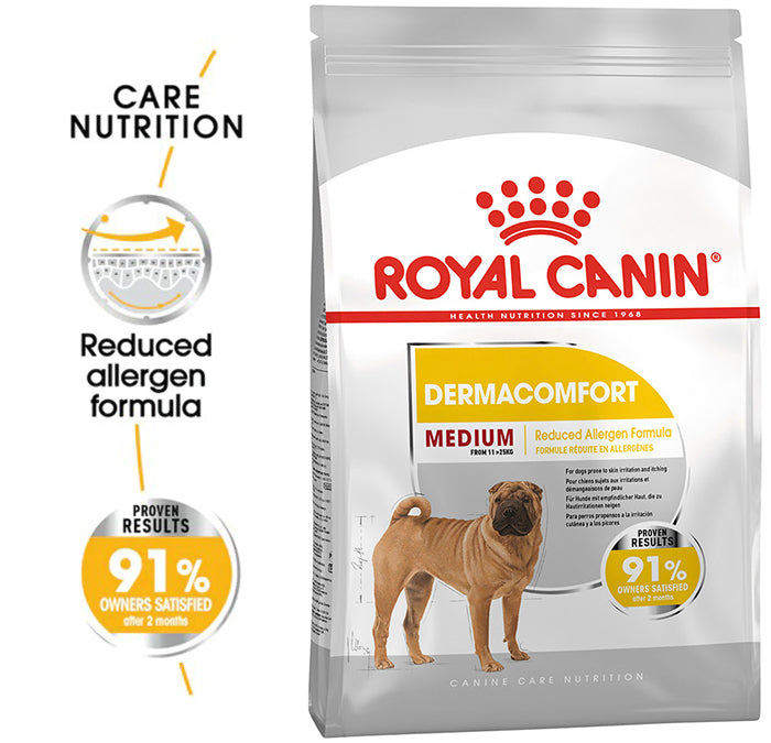 Royal Canin Medium Dermacomfort Adult Dry Dog Food