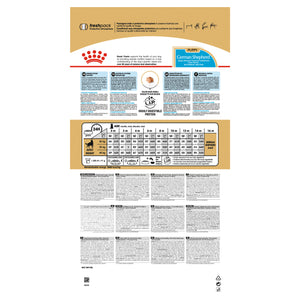 German shepherd outlet puppy feeding chart