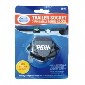 Ark 7 Pin Small Round Plastic Socket