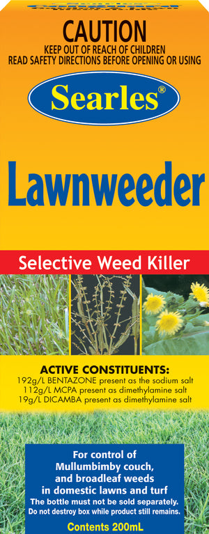 Searles Lawn Weeder Herbicide - Bentazone MCPA Dicamba