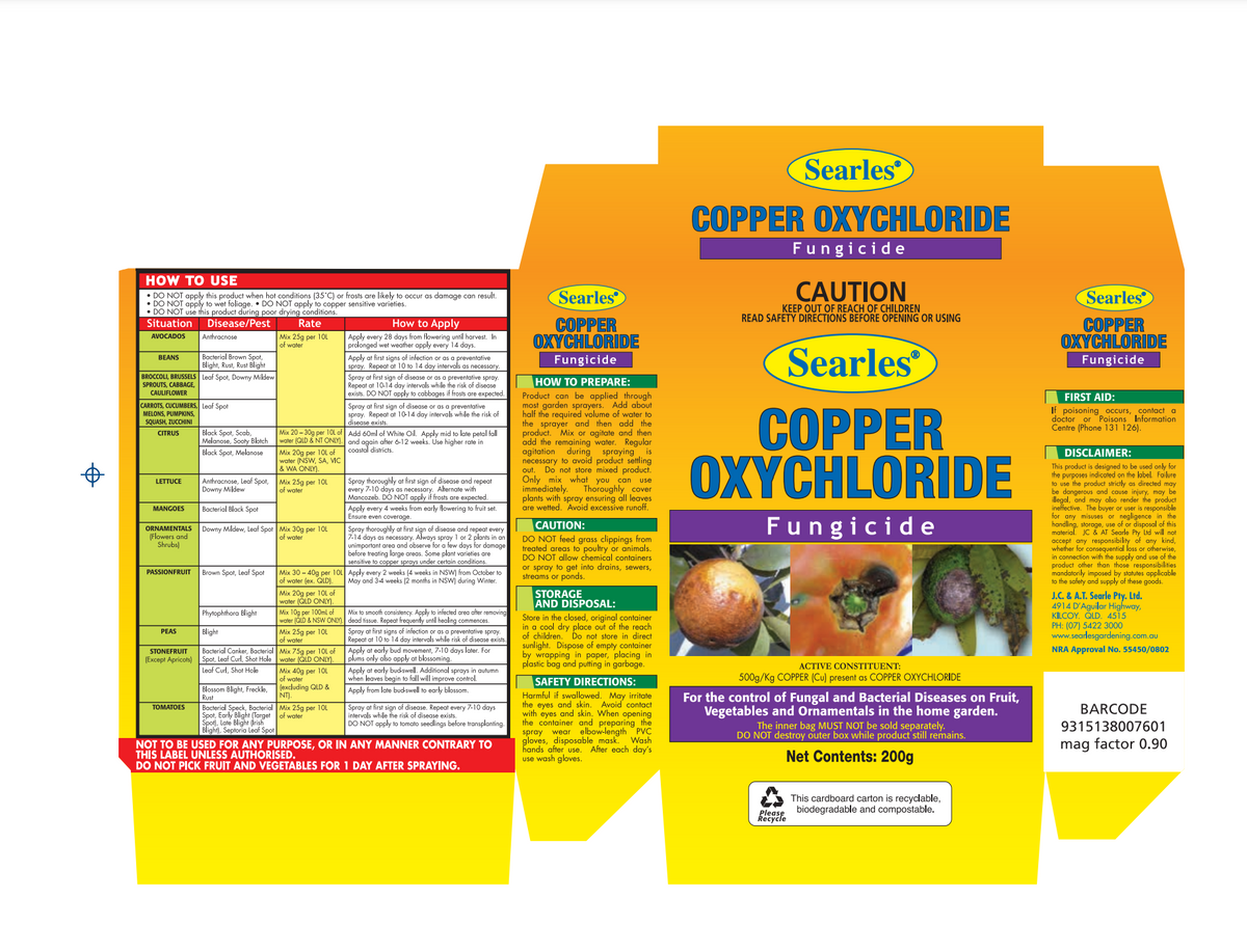 Searles Copper Oxychloride