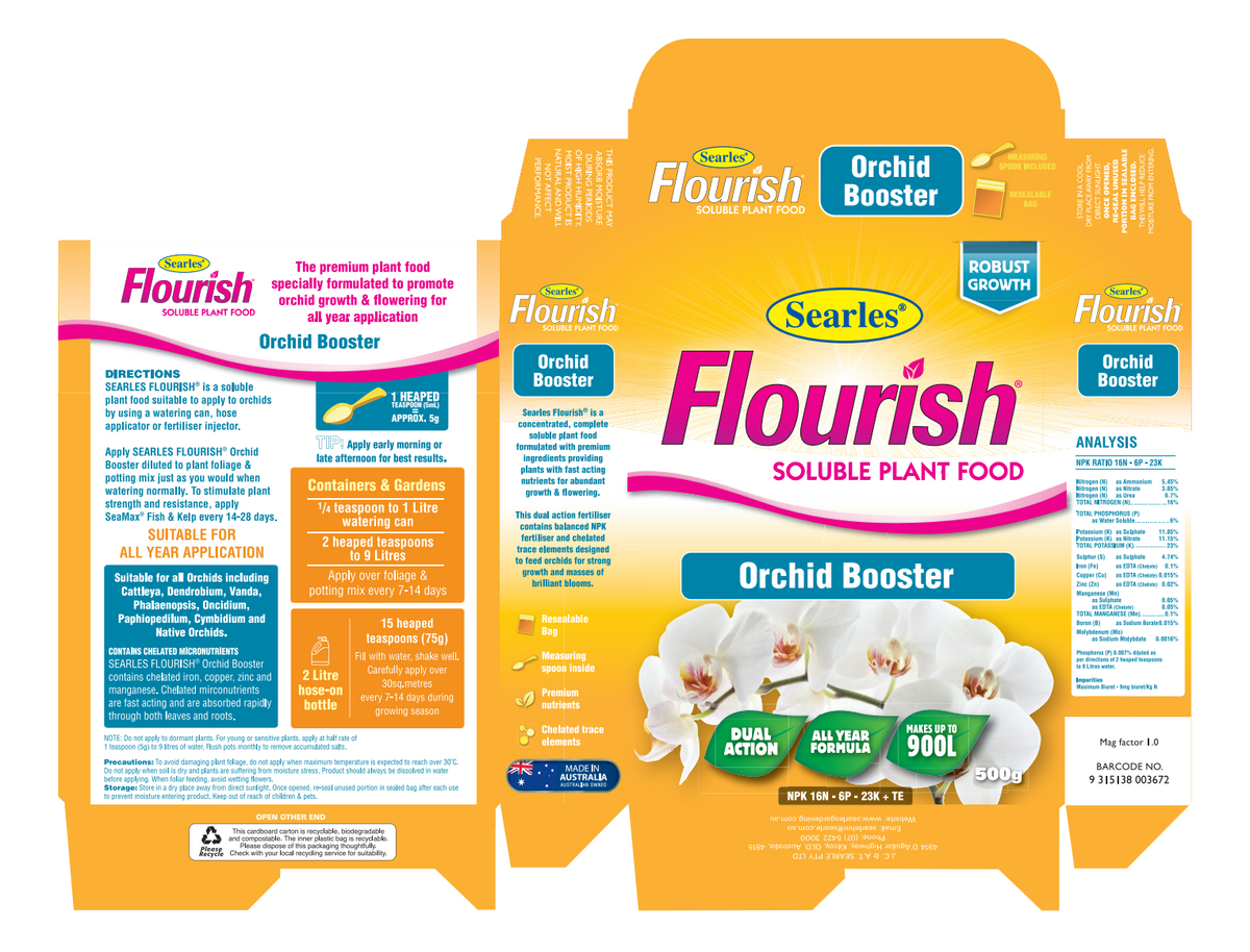 Searles Flourish Soluble Plant Food - Orchid Booster