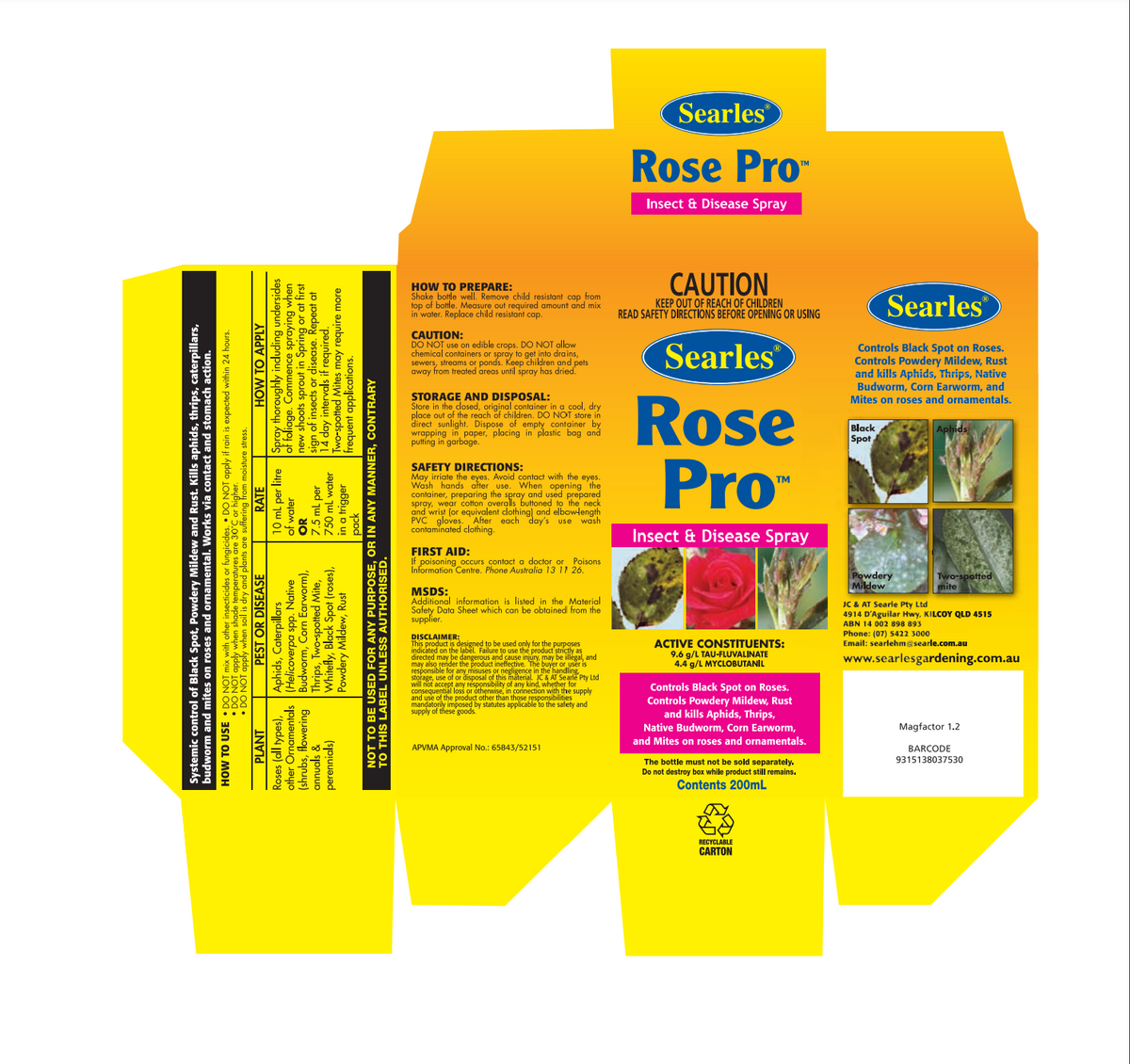 Searles Rose Pro Concentrate