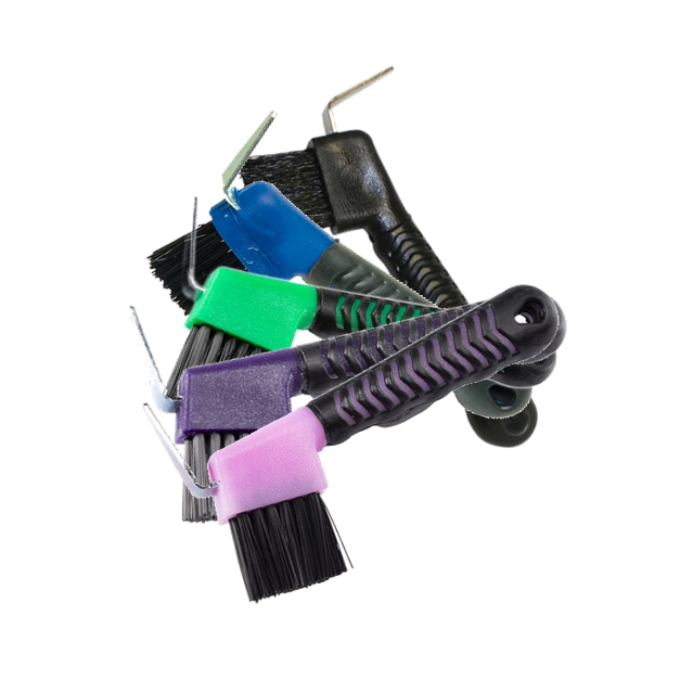 Soft Grip Deluxe Hoof Pick with Brush