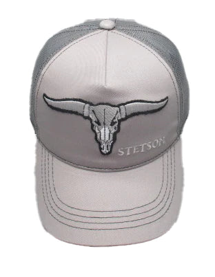 Stetson Buffalo Horns Trucker Cap