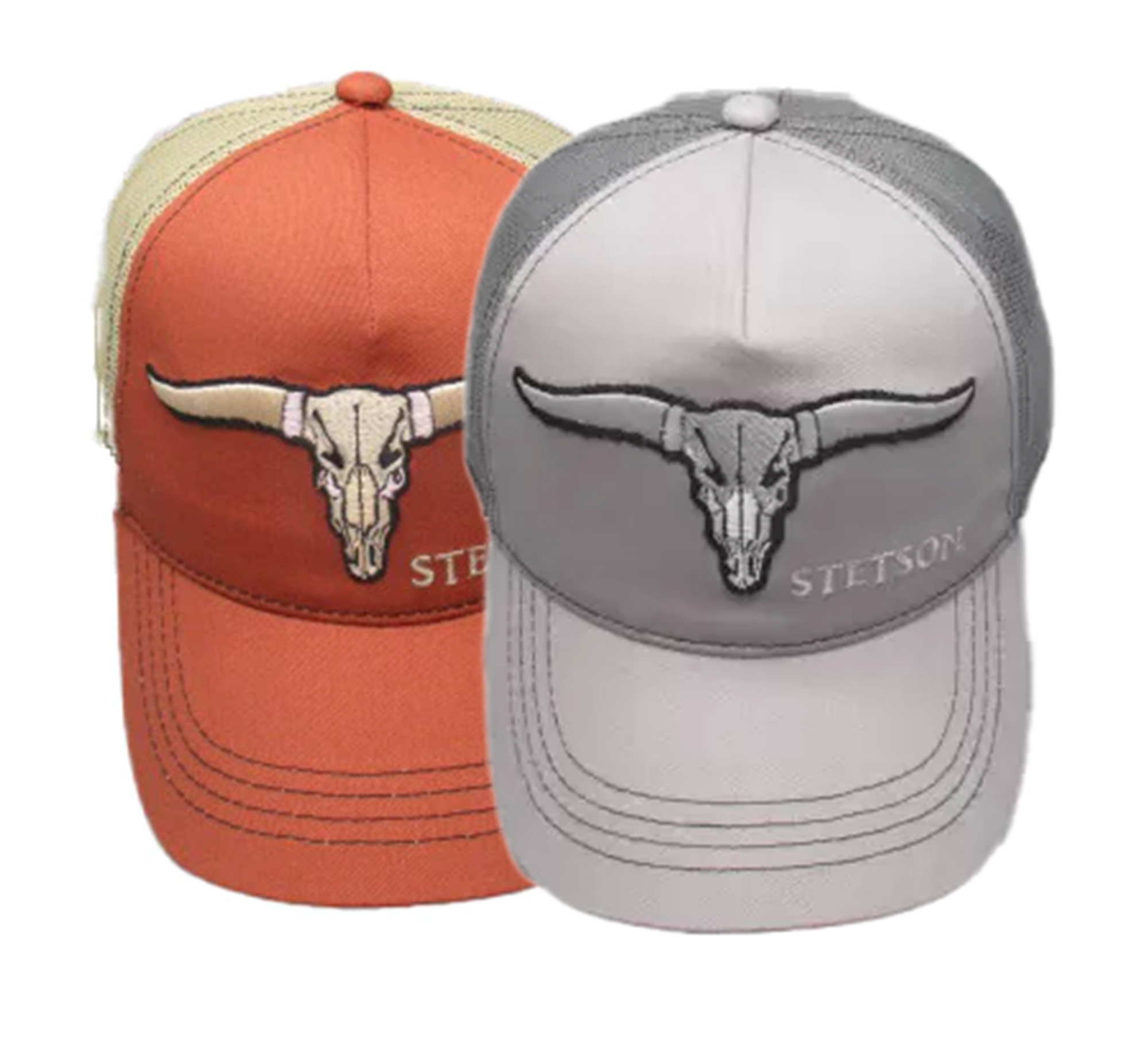 Stetson Buffalo Horns Trucker Cap