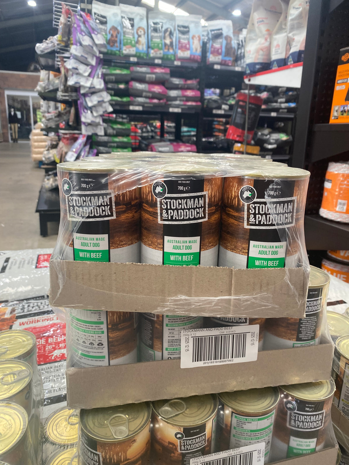 Stockman & Paddock Adult Dog Beef Wet Dog Food - 12 x 700g