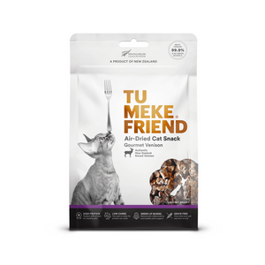 TU MEKE FRIEND Air-Dried Natural Cat Snacks Gourmet Venison