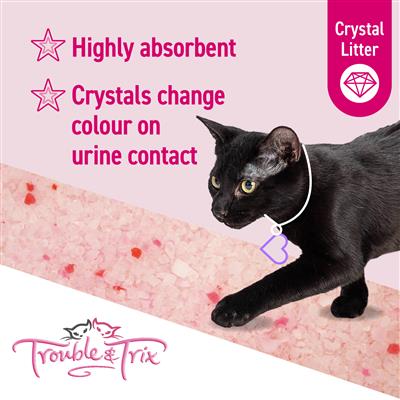 Trouble and Trix Lavender Crystal Cat Litter