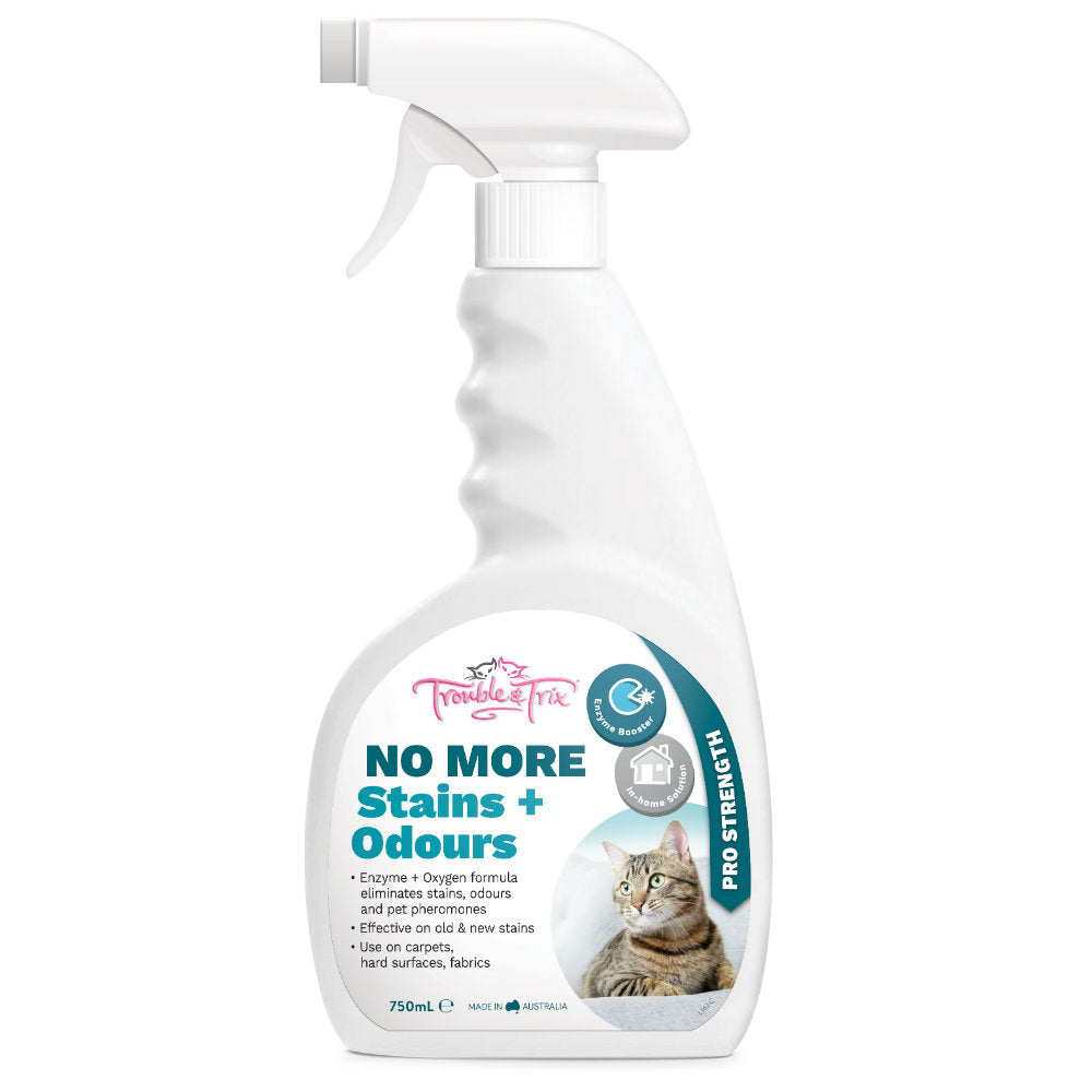 Trouble and Trix No More Stains and Odours