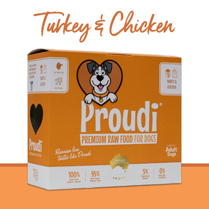 Proudi Dog Perfect Raw Turkey And Chicken