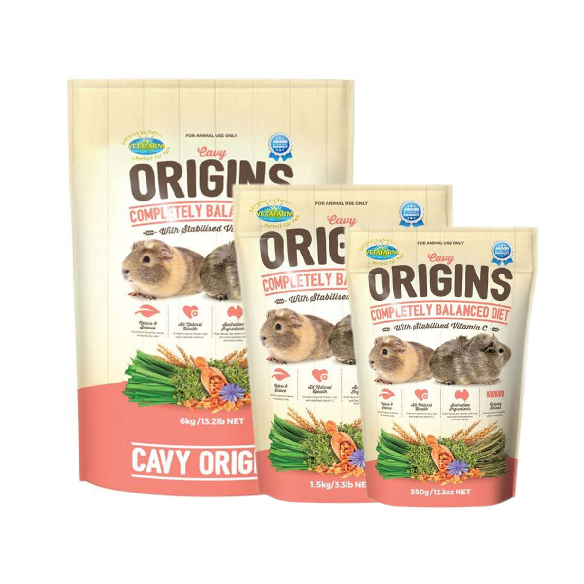 Vetafarm Cavy Origins Guinea Pig Food Brookies Rural Traders