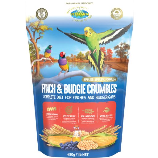 Vetafarm Finch and Budgie Crumbles