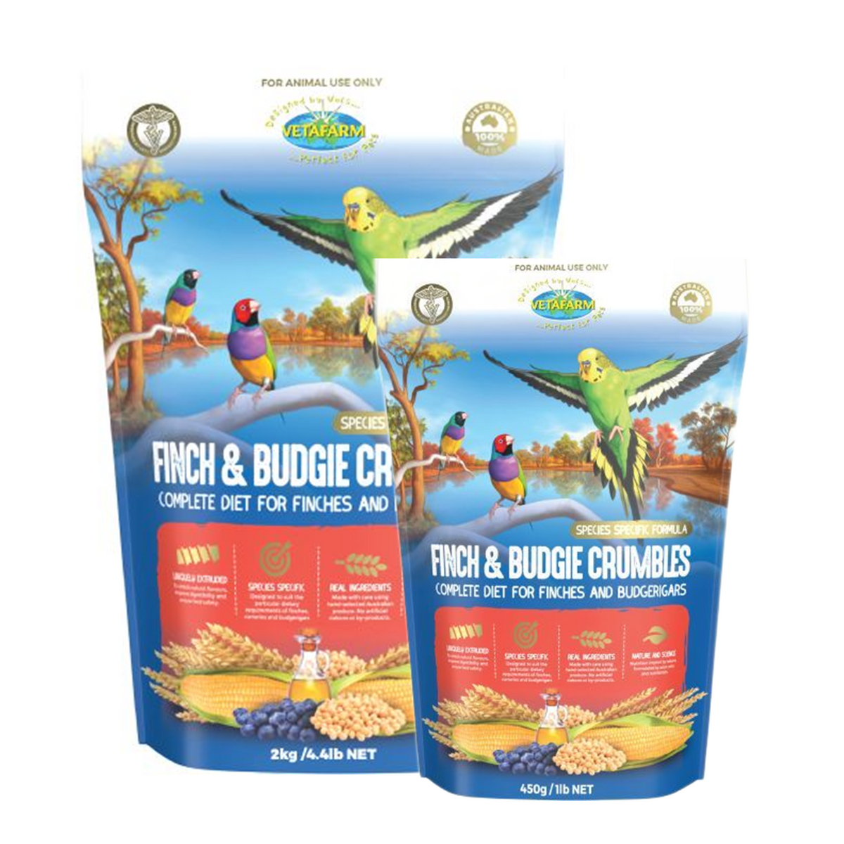 Vetafarm Finch and Budgie Crumbles