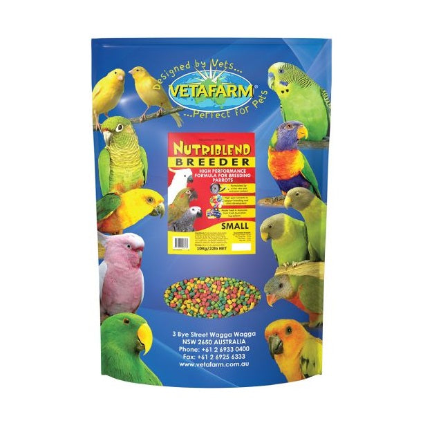 Vetafarm Nutriblend Breeder Small Pellets