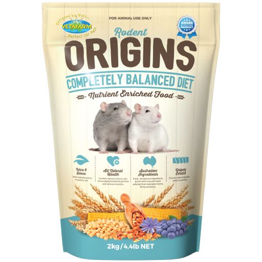 Vetafarm Rodent Origins Rat and Mouse Food