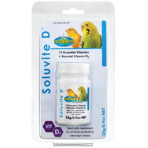 Vetafarm Soluvite D Indoor Bird Supplement