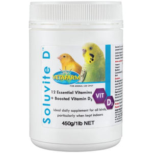 Vetafarm Soluvite D Indoor Bird Supplement