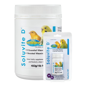 Vetafarm Soluvite D Indoor Bird Supplement
