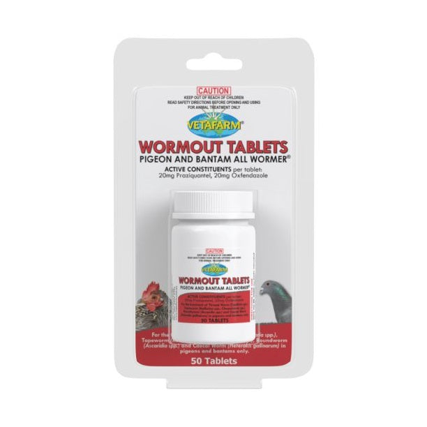 Vetafarm Wormout Tabs
