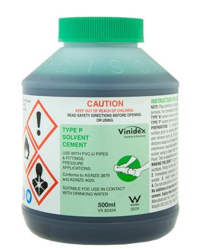 Vinidex Solvent Cement Type P