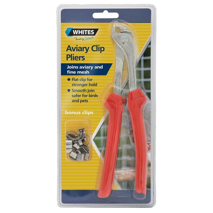 Jack Aviary Pliers with 20 Clips