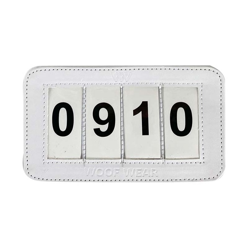 Woof Wear Saddlecloth Number Holder