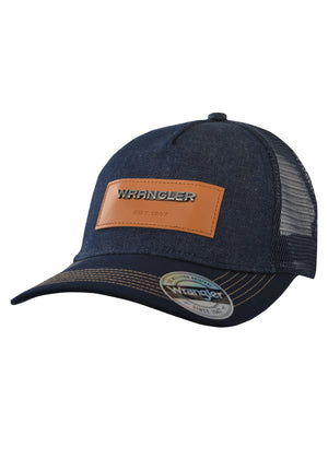 Wrangler Denim Trucker Cap