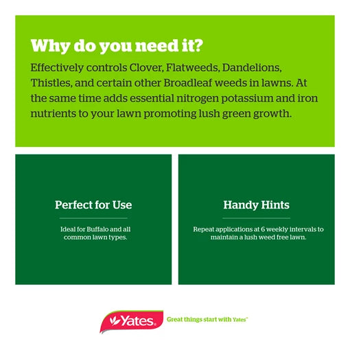 Yates Buffalo Pro Weed N Feed Granular Weed Killer