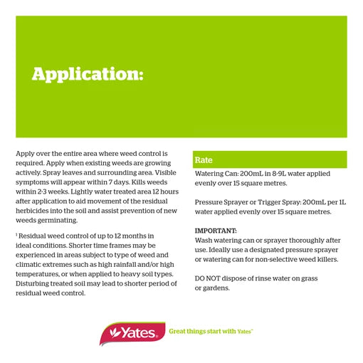 Yates Path Weeder Concentrate Herbicide