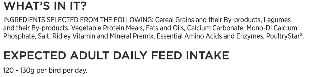 Barastoc Golden Yolk Laying Pellets