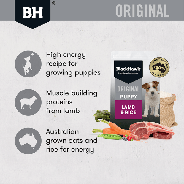 Black hawk outlet dog food puppy